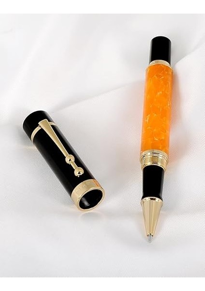 - Altın Kaplama Uçlu Lüks Taurus Tükenmez ve Dolma Kalem (Tükenmez Kalem, L'orange) indirimleri