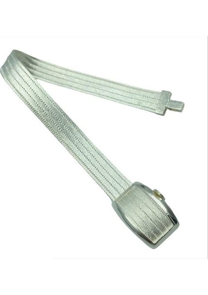 Kadın Gümüş 5 Sıra Oksitli Klasik Toka Trabzon Hasır Bileklik