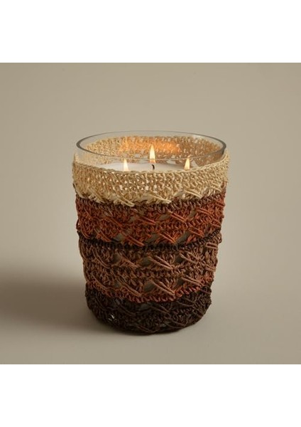 Tığ Işi Kokulu Mum 14X17 cm fiyatları