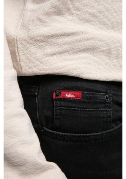 Jeff Normal Bel Dar Kesim Çok Dar Paça Siyah Erkek Jean Pantolon modelleri