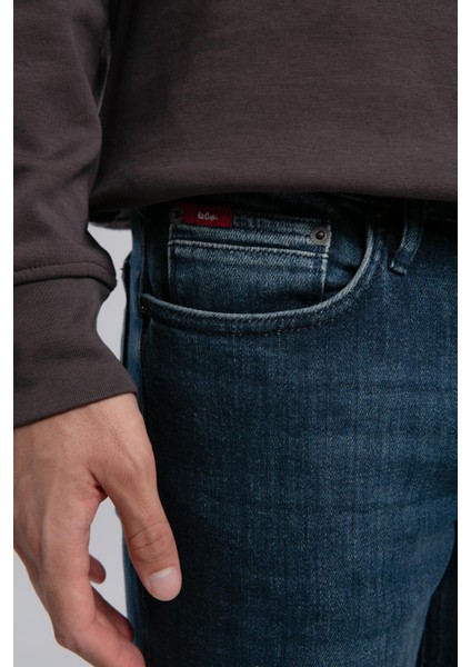 Jagger Normal Bel Dar Kesim Düz Paça Acerra Teal Dark Erkek Pantolon modelleri