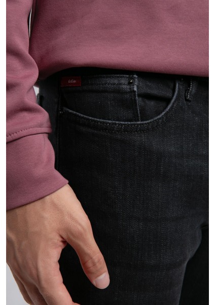 Jack Orta Bel Dar Kesim Dar Paça Siyah Erkek Jean Pantolon fırsatları