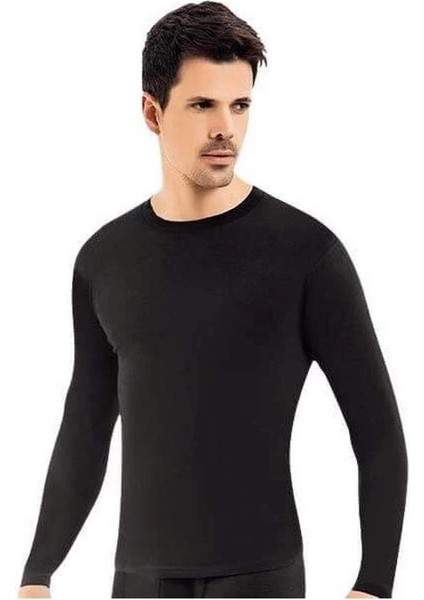 Kota Erkek Kışlık Termal Sıcak Tutan Tayt ve Fanila Takım 2'li Set Siyah modelleri