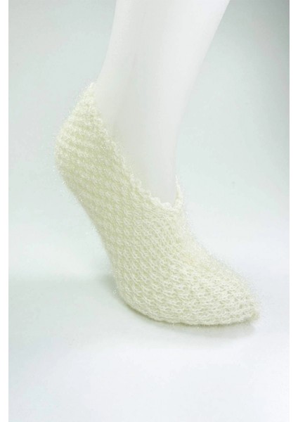 2 Çift El Örgüsü Kışlık Şık Kadın Yün Patik Set 6 indirimleri