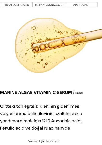 Professional Matsu Marine Algae Vitamin C Serum, 30 ml modelleri