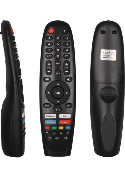 Beko B43 D 500 B Dijitsu Tv Radio Fav Dtv Atv Aspect Tuşlu LCD LED Tv Kumanda Uzaktan Kumanda