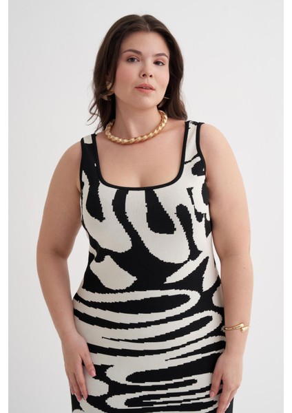 Desenli Triko Elbise fiyatları