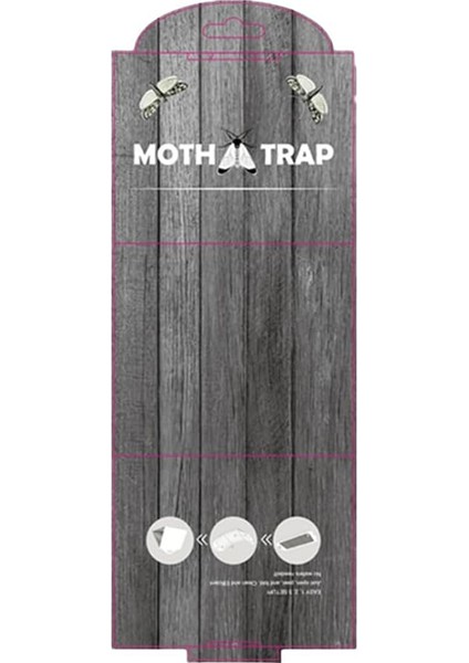 5'li Set Kendinden Yapışkanlı Güve Tuzağı, Feromonlu, Mutfak ve Elbise Dolabı Için Kiler Güvelerine Karşı Etkili Çözüm