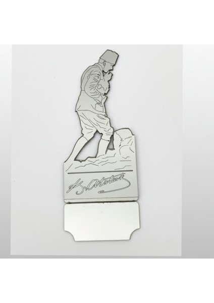 Atatürk Lazer Kesim Masaütü Metal Büst Hediyelik fiyatları