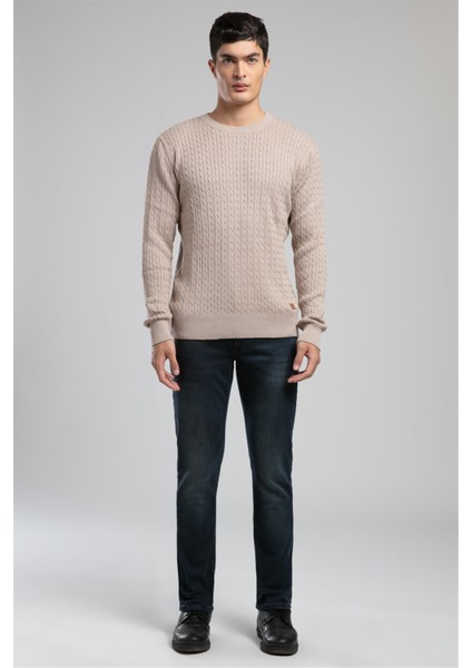 Jagger Normal Bel Dar Kesim Düz Paça Mavi Erkek Jean Pantolon