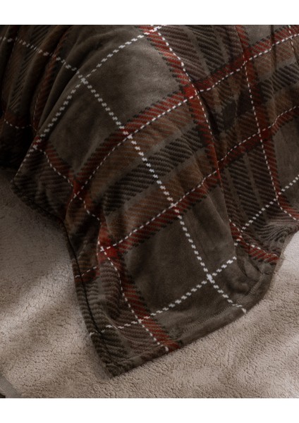 Antonin Çift Kişilik Welsoft Baskılı Battaniye - Yeşil fırsatları