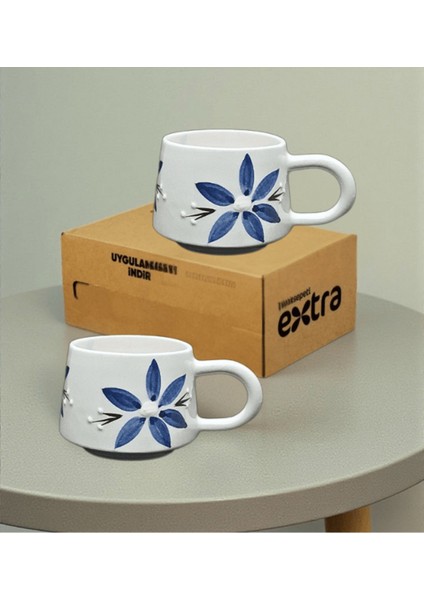 El Yapımı 2’li Hediyelik Kupa Seti – Doğal Zarafet ve El Emeği Şıklığı fiyatları