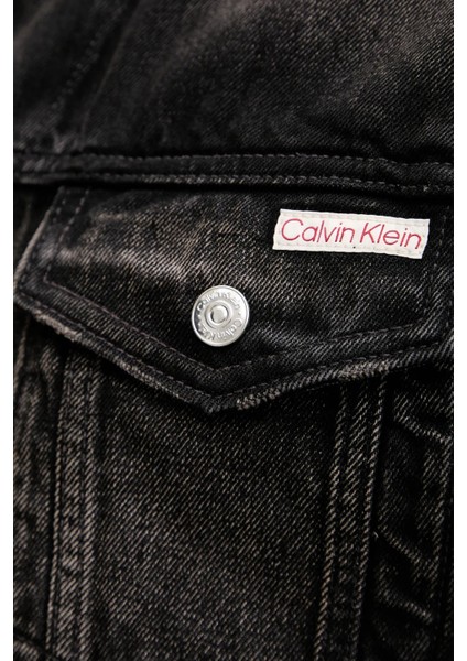 Pamuklu Relaxed Fit Düğmeli Kot Ceket LV04RD707G01G Erkek Kot Ceket LV04RD707G 01G