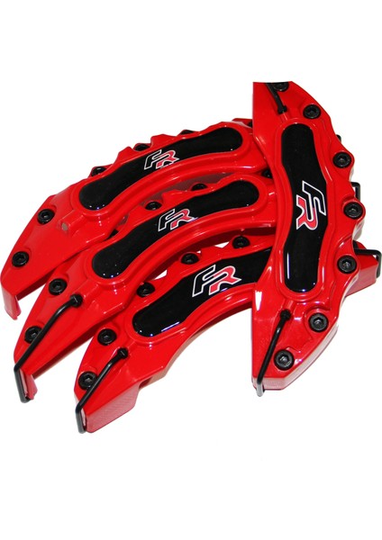 Kırmızı Fr 4'lü Kaliper Seti Yapıştırma Logolu modelleri