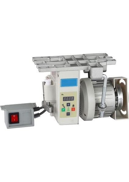 750W Sanayi Dikiş Makinaları Overlok Düz Reçme Uyumlu Sessiz Güçlü Hız Ayarlı Kayışlı Servo Motor