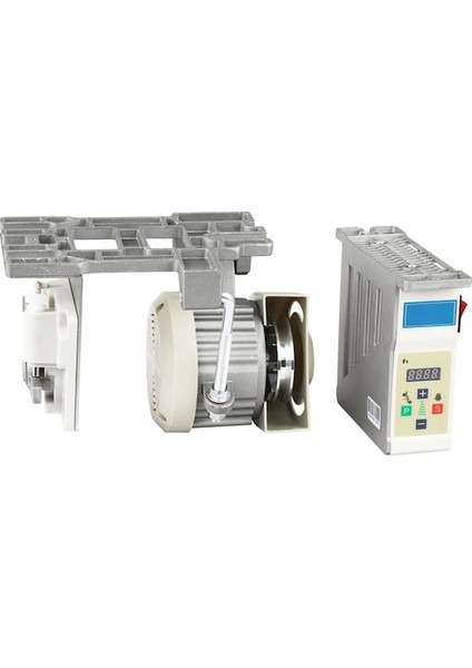 750W Sanayi Dikiş Makinaları Overlok Düz Reçme Uyumlu Sessiz Güçlü Hız Ayarlı Kayışlı Servo Motor fiyatları