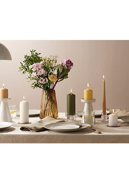 103600352202 Akşam Yemeği Mum, Wax, Beyaz modelleri