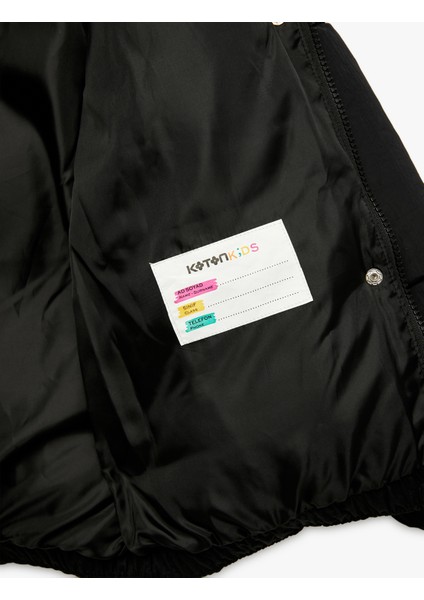 Uzun Kollu Kapşonlu Şişme Mont indirimleri