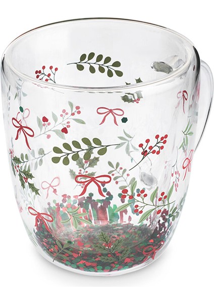 New Year Yılbaşı Pia Sprinkle Çift Cidarlı Kupa 350 ml fiyatları