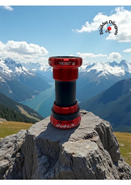 Hollowtech Bisiklet Orta Göbek Kırmızı