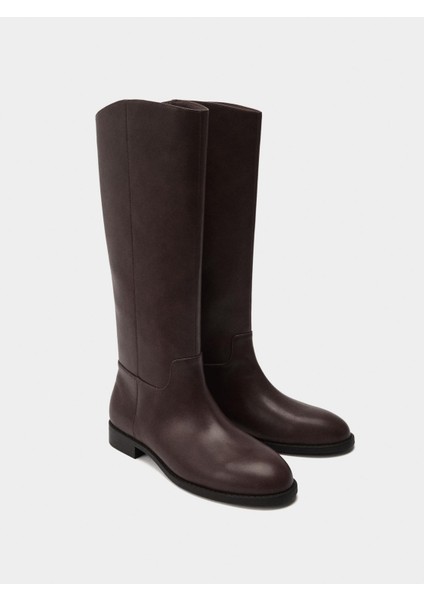 Kısa Topuklu Çizme