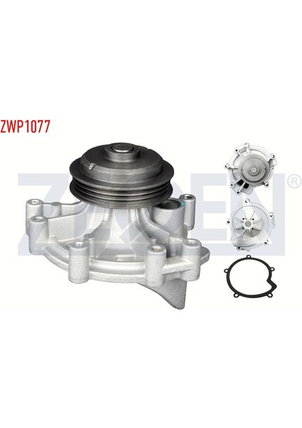 ZEGEN-ZWP1077 - Devirdaim Su Pompası Ducato I / Boxer I / Jumper I 2.5 D Td