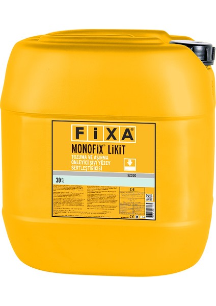 Fixa Monofix Likit (Sıvı Yüzey Sertleştiricisi)