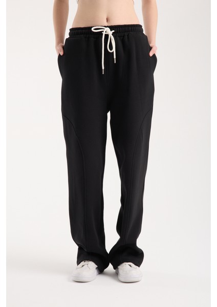 Kadın Bol Paça Önü Yandan Parçalı Premium modelleri