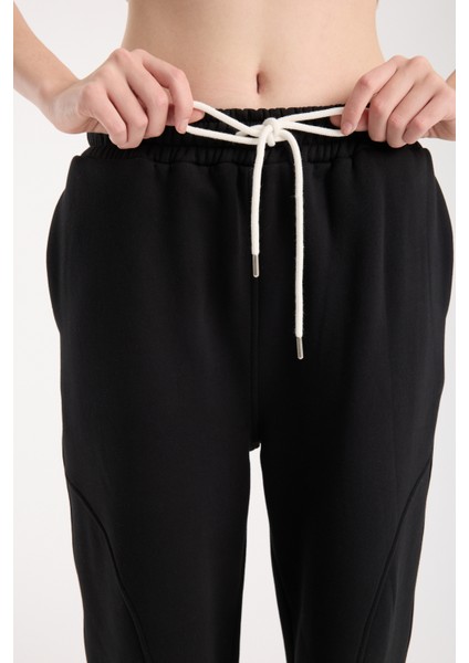 Kadın Bol Paça Önü Yandan Parçalı Premium