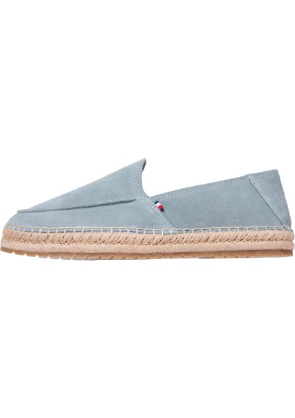 Hılfıger Flex Espa Suede Loafer Erkek Gri Günlük Ayakkabı - FM0FM05392