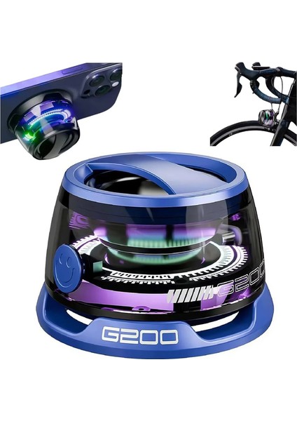 Manyetik Magsafe Telefon Tutuculu Mini Kablosuz Bluetooth Hoparlör Speaker