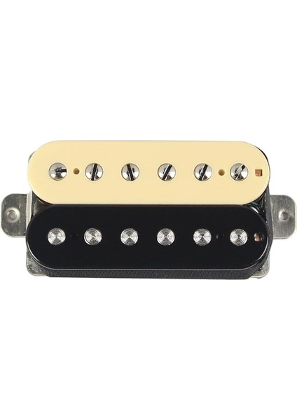 Alnico 2 Humbucker Pickup Hba2 Elektro Gitar Humbucker Boyun ve Köprü Pikap Seti, Krem+Siyah modelleri