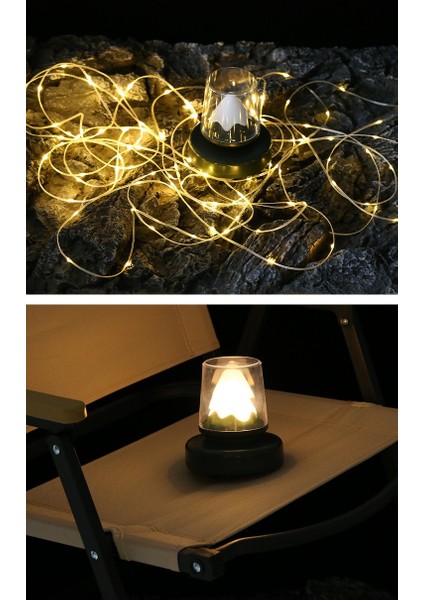 10 Metre LED Işık, Gece Lambası ve Işık Zinciri Kamp Lambası