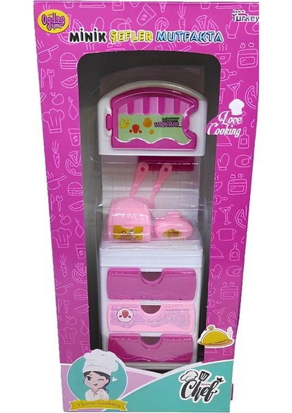 Oydaş Minik Şefler Çekmeceli Dolap 2355