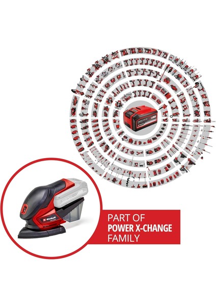 Te-Os 18/150 Li Solo, Çok Amaçlı Zımpara modelleri