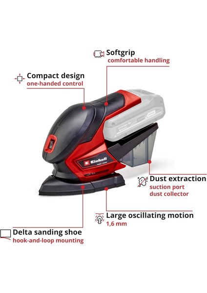 Te-Os 18/150 Li Solo, Çok Amaçlı Zımpara fırsatları