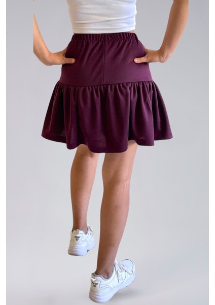 Mevsimlik Kadın Etek - Ecrin Kumaş Mevsimlik Mini Boy Kadın Şort Etek fiyatları