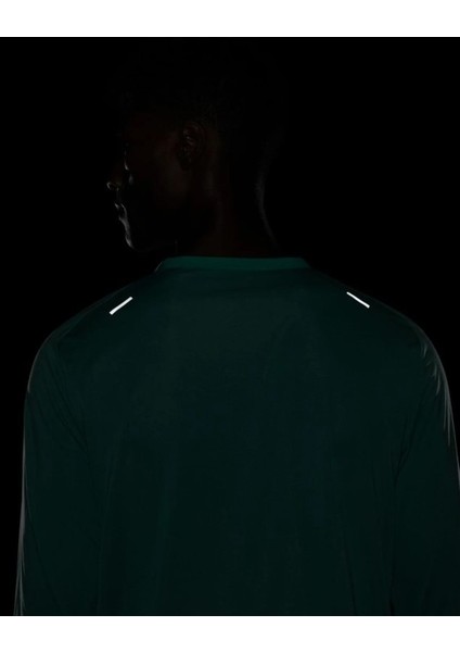 Dri-Fit Run Division Rise 365 Men's Long-Sleeve Green Top Uzun Kollu Erkek Koşu Üstü Body fiyatları