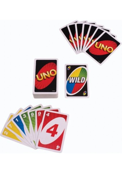 Buğz Mattel Games Uno Uno Kartlar, Renk ve Sayı Eşleştirmeli Klasik Kart Oyunu, Mattel Games W2087 W2087 fiyatları