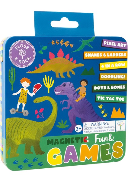Mıknatıslı Kutu Oyunları / Dino