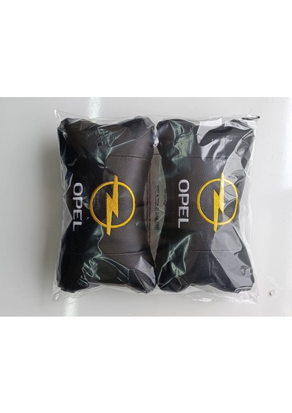 Opel Uyumlu Sarı Renk Nakış Işlemeli Ortopedik Oto Boyun Yastık