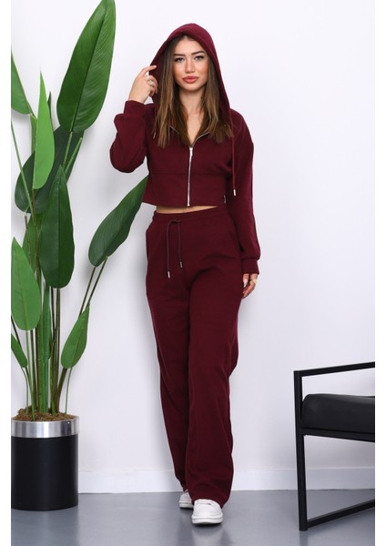 Mürdüm Kapşonlu Hırka Pantolonlu Selanik Takım fiyatları