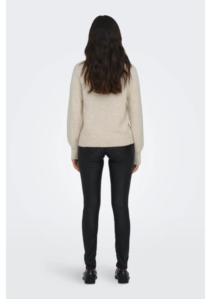 Kadın Onlemma Omuzdan Düğme Kapamalı Örme Kazak 15302253 Taş fırsatları