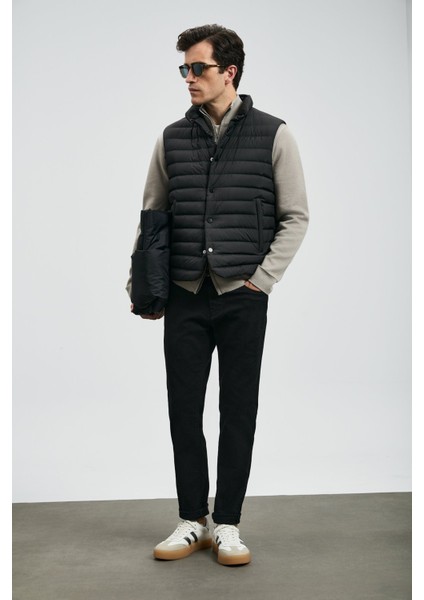 Erkek Anton Smart Slim Fit Jean Pantolon 112200260 Siyah