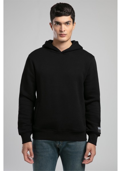 Nathan Erkek Kapüşonlu Sweatshirt Siyah fiyatları