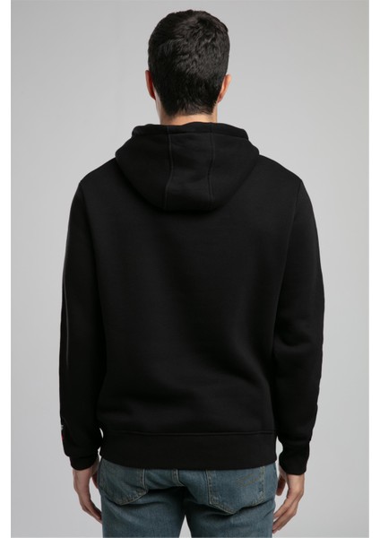 Nathan Erkek Kapüşonlu Sweatshirt Siyah modelleri