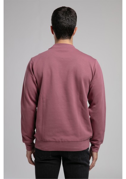 Dorres Erkek O Yaka Sweatshirt Gül Kurusu modelleri