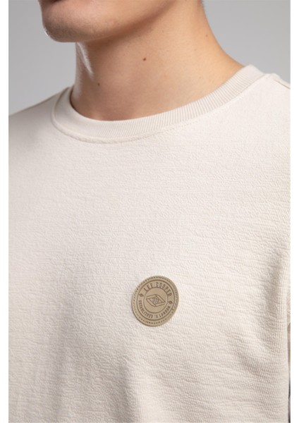 Lecosa Erkek O Yaka Sweatshirt Bej fırsatları