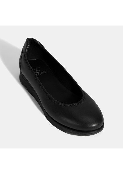 Kadın Siyah Desacomfort Deri Günlük Ayakkabı indirimleri