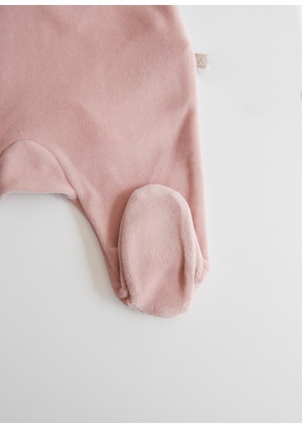 Organik Lily Salopet 2'li Takım Pembe modelleri